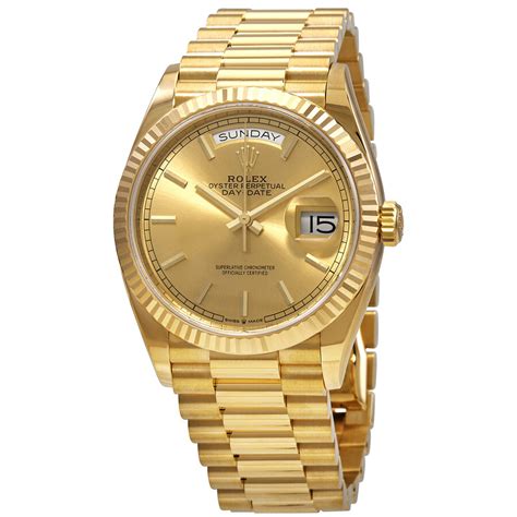 rolex day date 36 gold black dial|rolex day date 36 price.